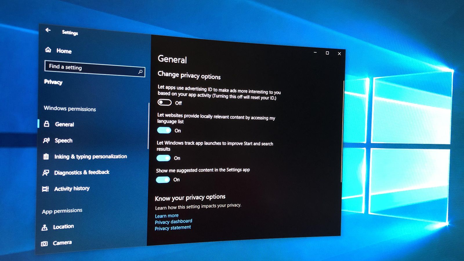 5 Best Privacy Settings in Windows 10