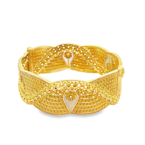 Top 5 Modern Antique Gold Bangles Designs