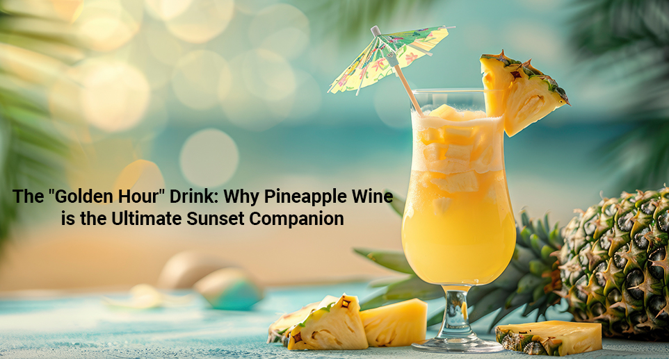 The "Golden Hour" Drink: Why Pineapple Wine is the Ultimate Sunset Companion