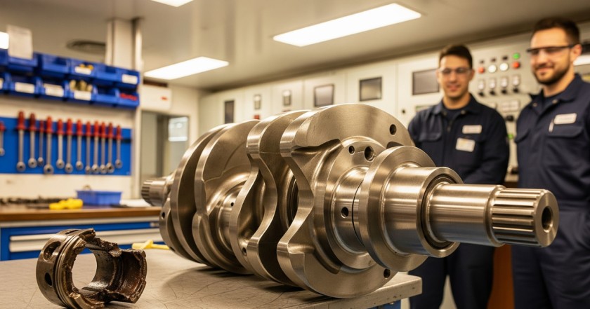 How Can a High-Quality Crankshaft Minimize Downtime for Marine Businesses?