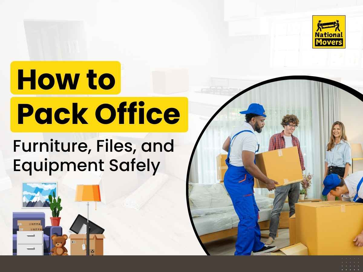 How to Pack Office Furniture, Files, and Equipment Safely