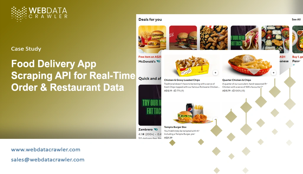 Optimizing Food Delivery App Scraping With APIs