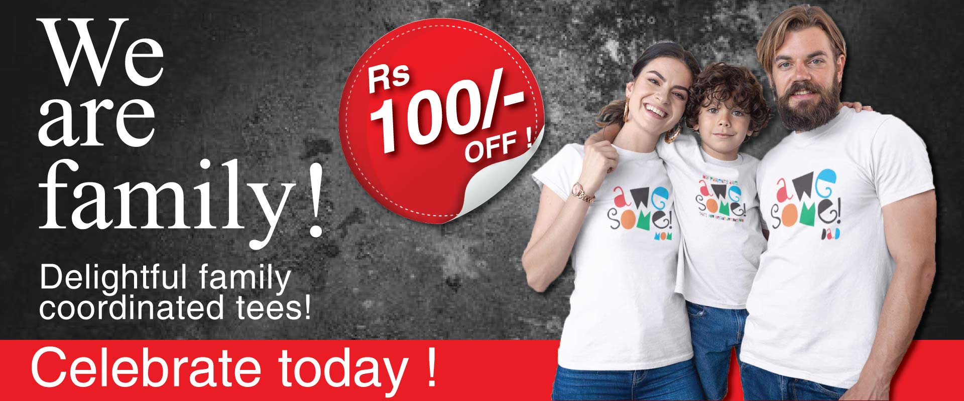 Celebrate Togetherness with Tantra T-Shirts Family Pack Tees! 