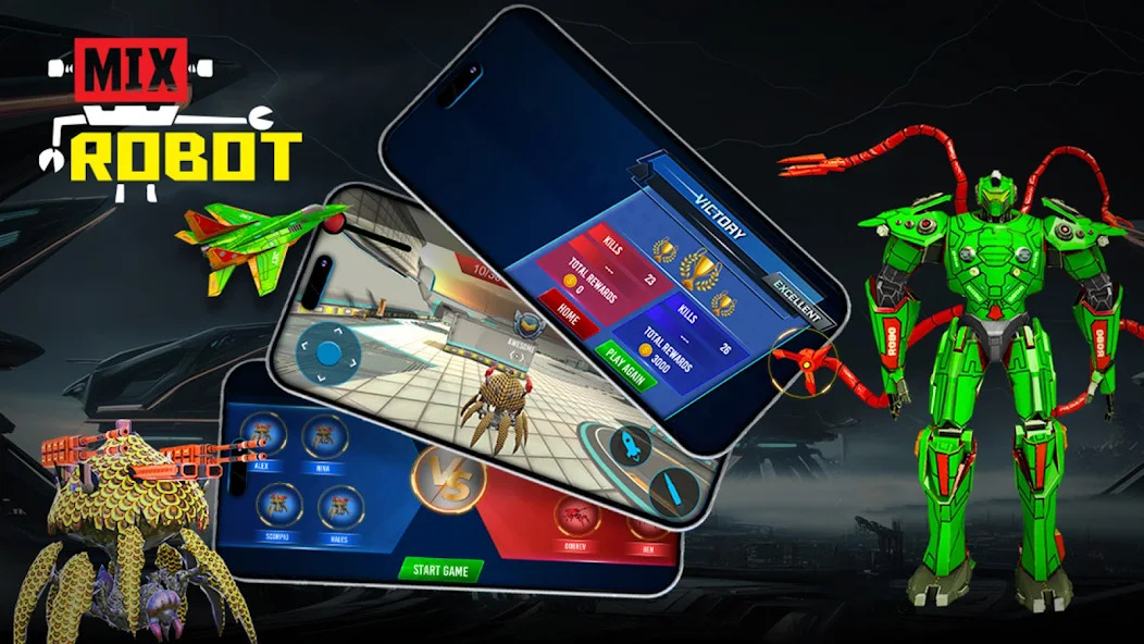Robot Mech Battle & Survival: The Ultimate Free Video Game for Kids
