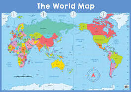 World maps are beneficial and serve the needs of various individuals