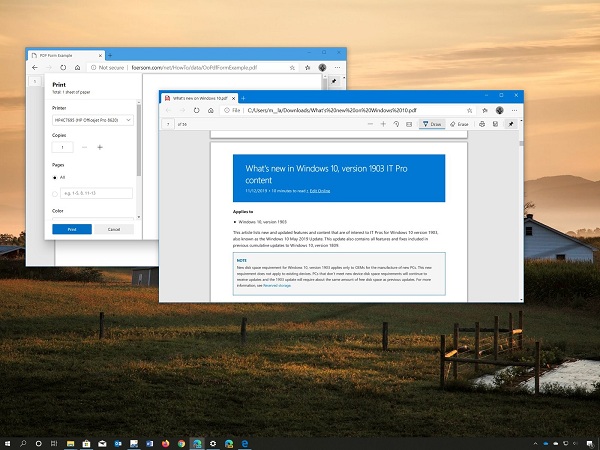 How to Use PDF Viewer in MS Edge Chromium