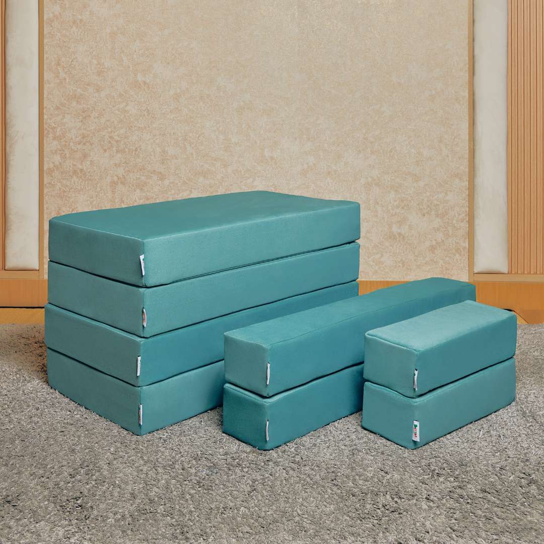 Bring Child Developmental Play Home with a Multifunctional Floor Cushion Couch