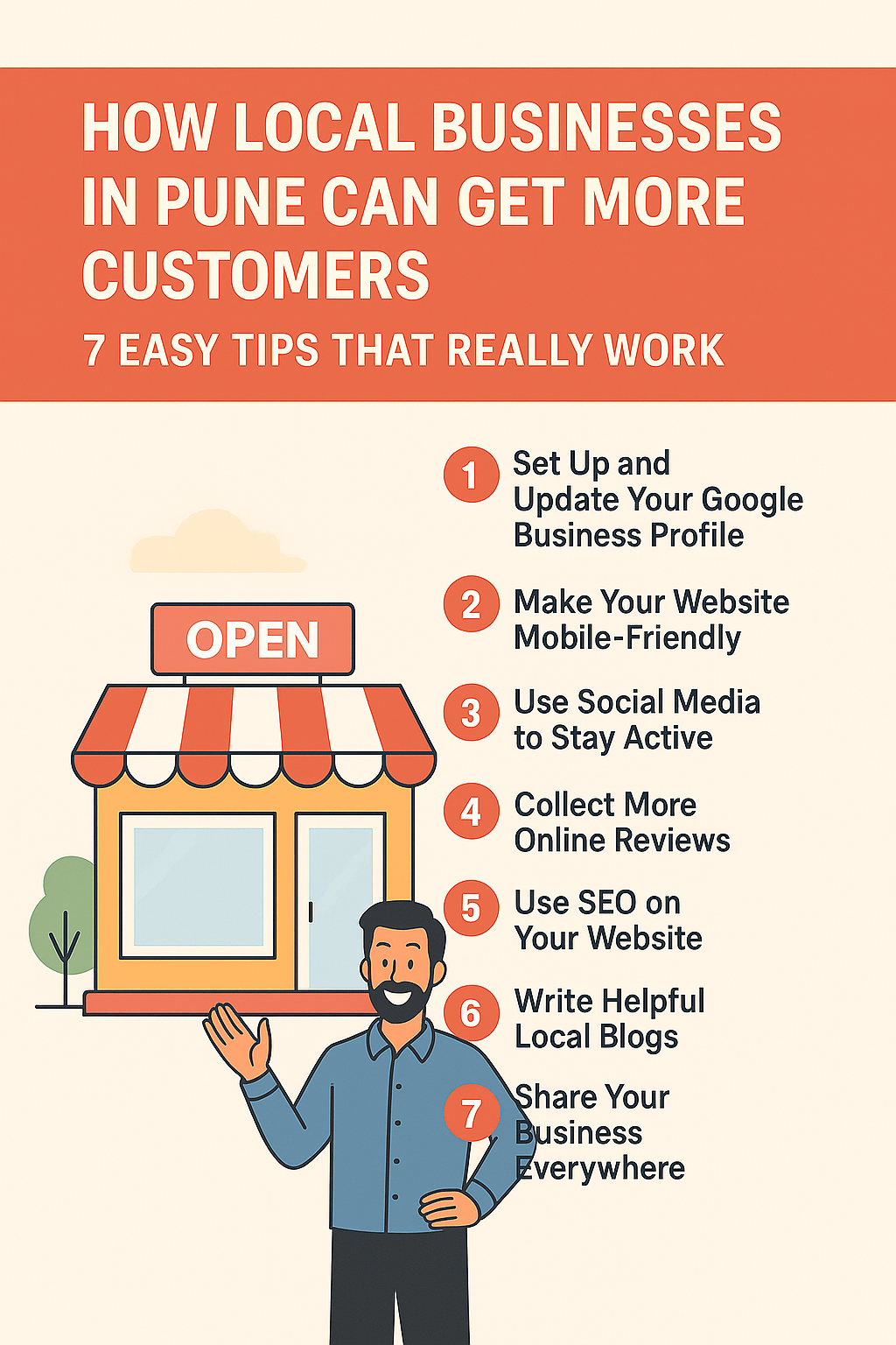 How Local Businesses in Pune Can Get More Customers: 7 Easy Tips That Really Work 