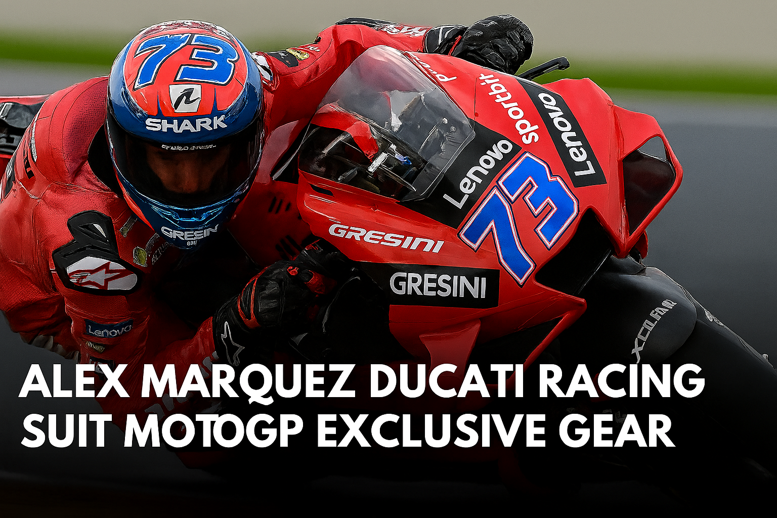 Alex Marquez Ducati Racing Suit MotoGP Exclusive Gear