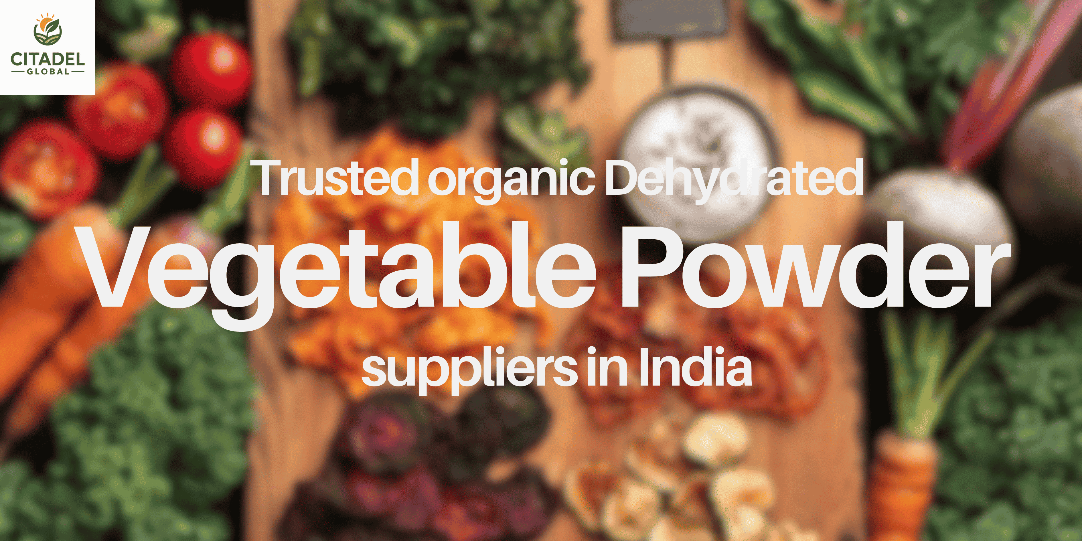 Trusted Organic Dehydrated Vegetable Powder Suppliers in India