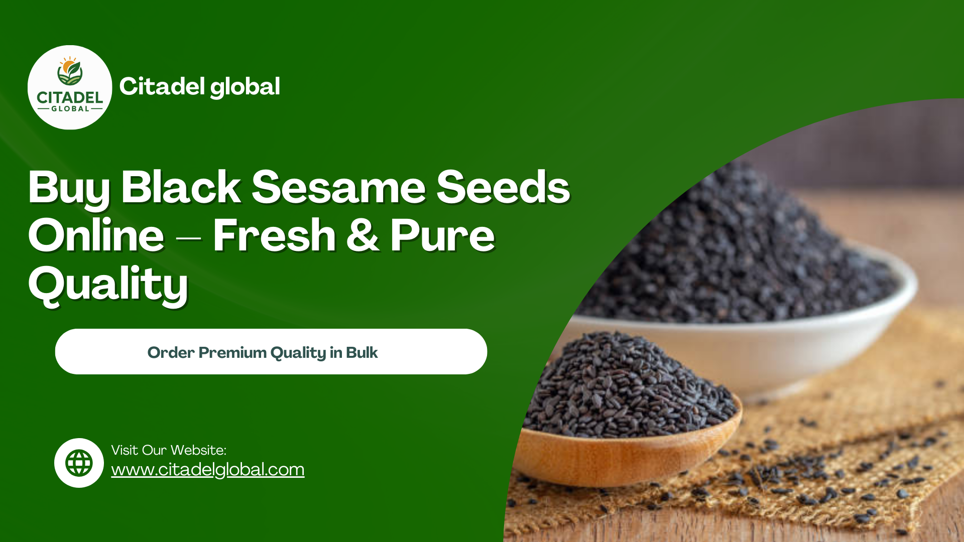 Buy Black Sesame Seeds Online – Fresh & Pure Quality