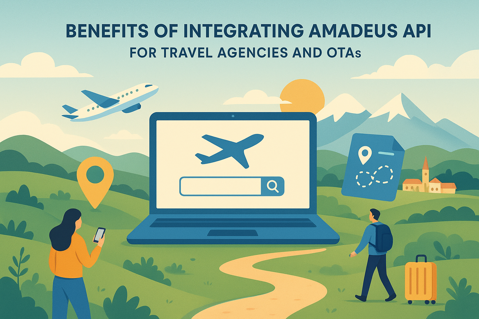 Benefits of Integrating Amadeus API for Travel Agencies and OTAs