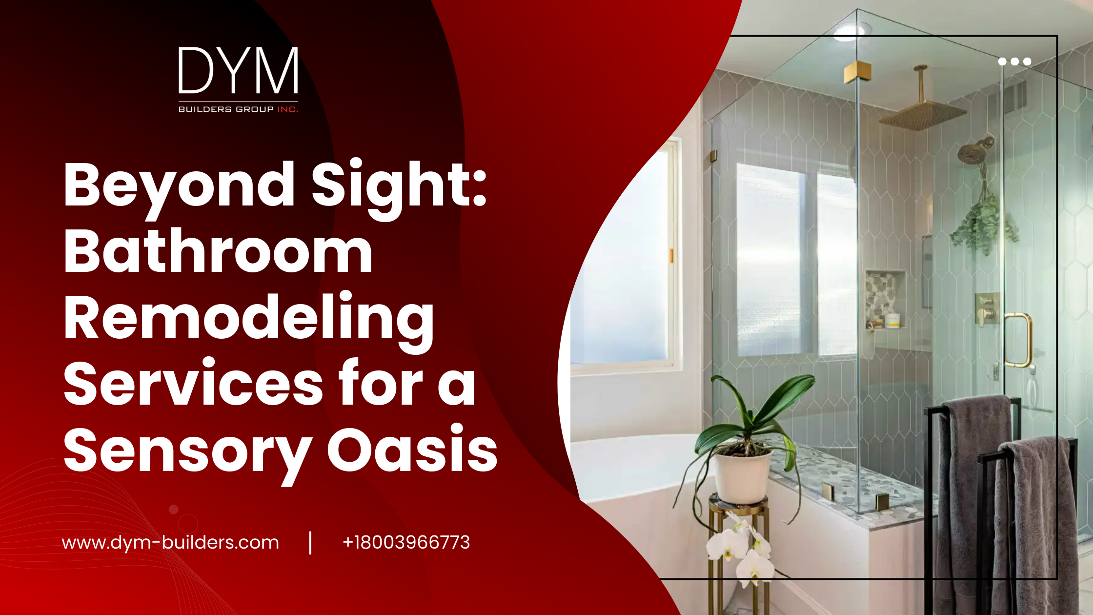 Beyond Sight: Bathroom Remodeling Services for a Sensory Oasis