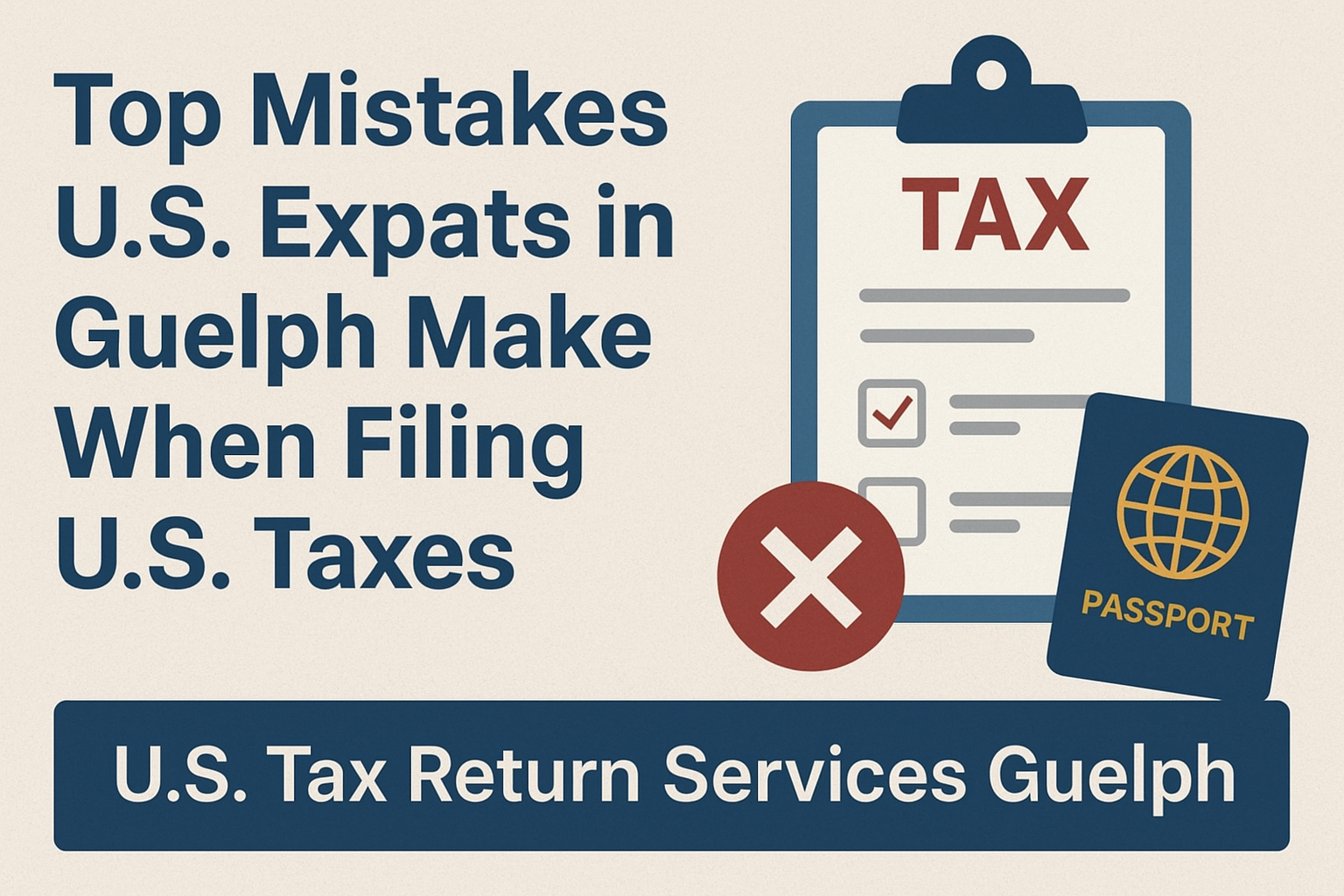 Top Mistakes U.S. Expats in Guelph Make When Filing U.S. Taxes
