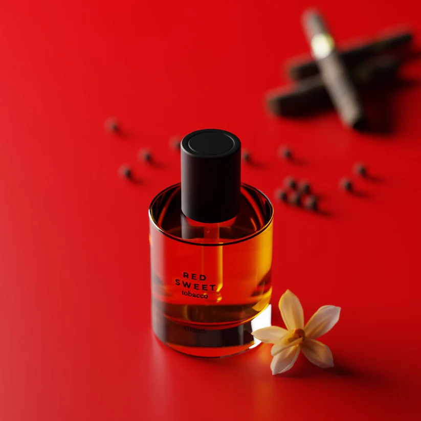 Red Sweet Tobacco Inspired by Amber Sandalwood: A Scent Deep Dive