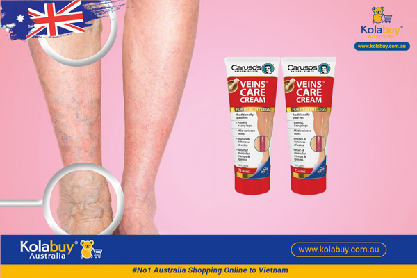 Vein Care Cream Australia Natural Formula for Spider and Varicose Veins Relief