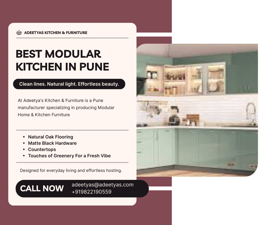 Best Modular Kitchen in Pune | Adeetya Kitchen & Furniture
