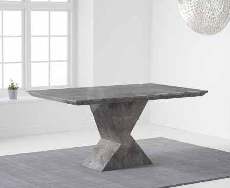 160cm Grey Marble Dining Table| Home Furniture