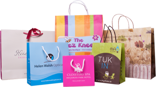 Custom Paper Bags With Handle