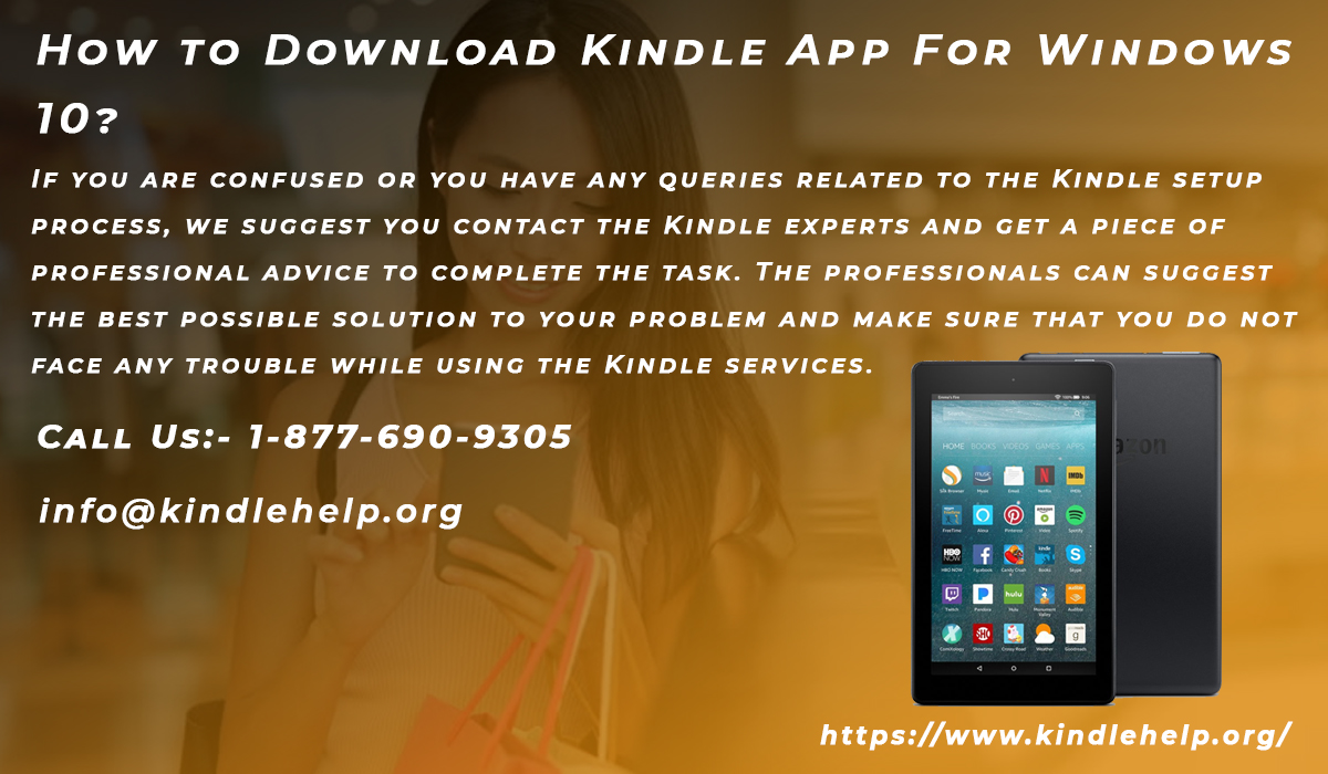 How To Download Kindle App For Windows 10?