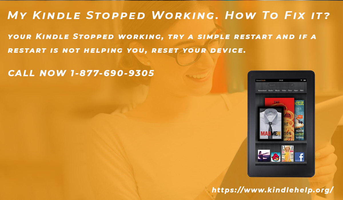 My Kindle Stopped Working. How To Fix it?