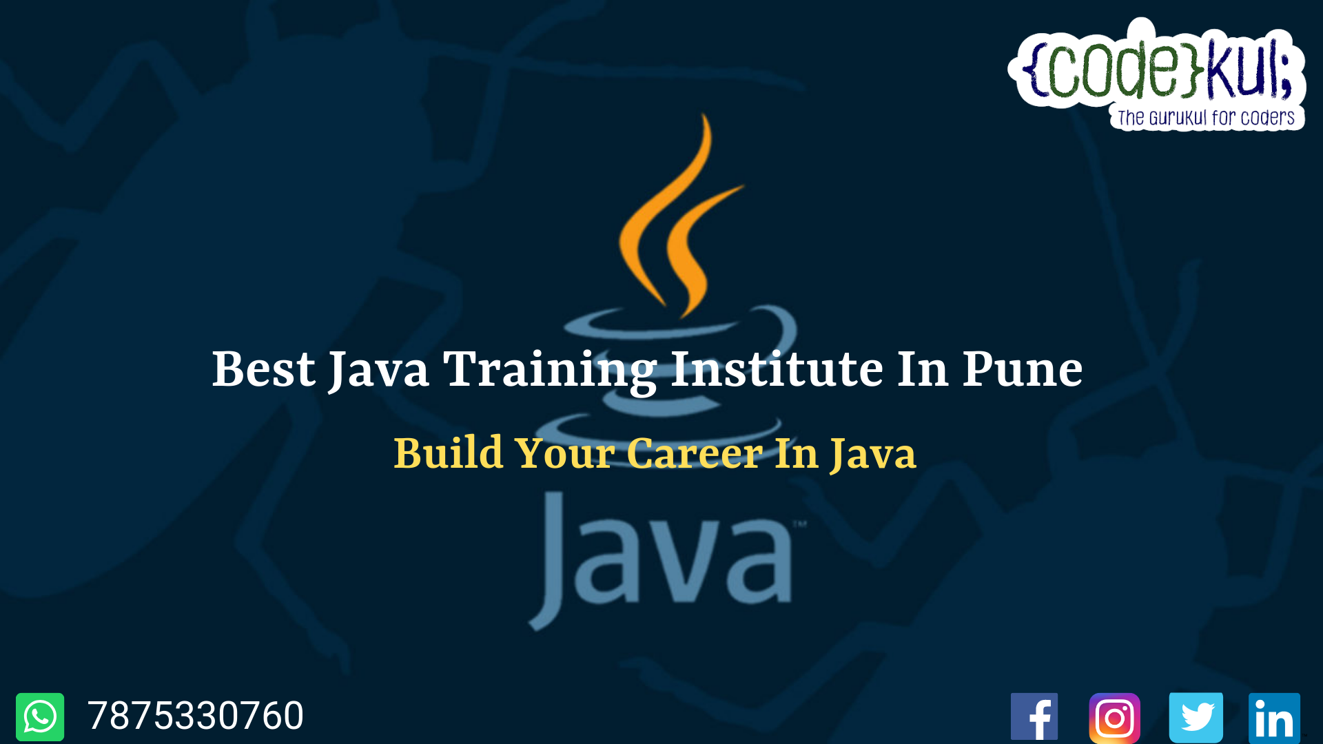 Best java classes in Pune