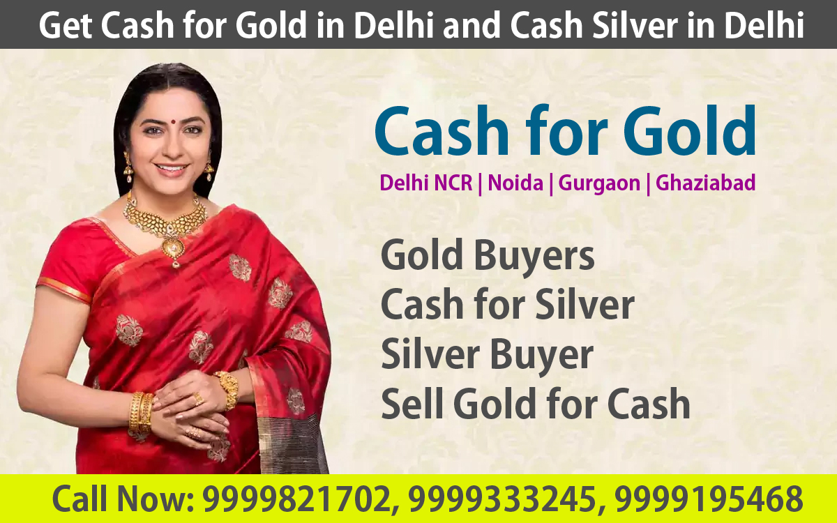 Get Instant Cash for Gold in Delhi NCR