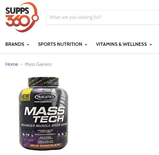 Mass Gainers — Supps360.com