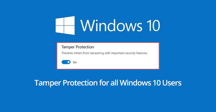 How to Enable or Disable Tamper Protection on Windows 10