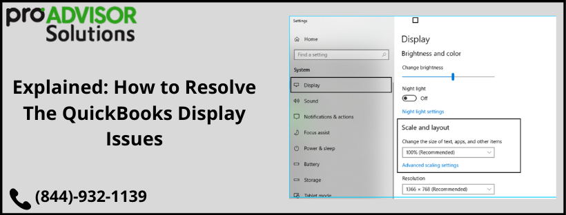 Best Way To Troubleshoot QuickBooks Display Issues