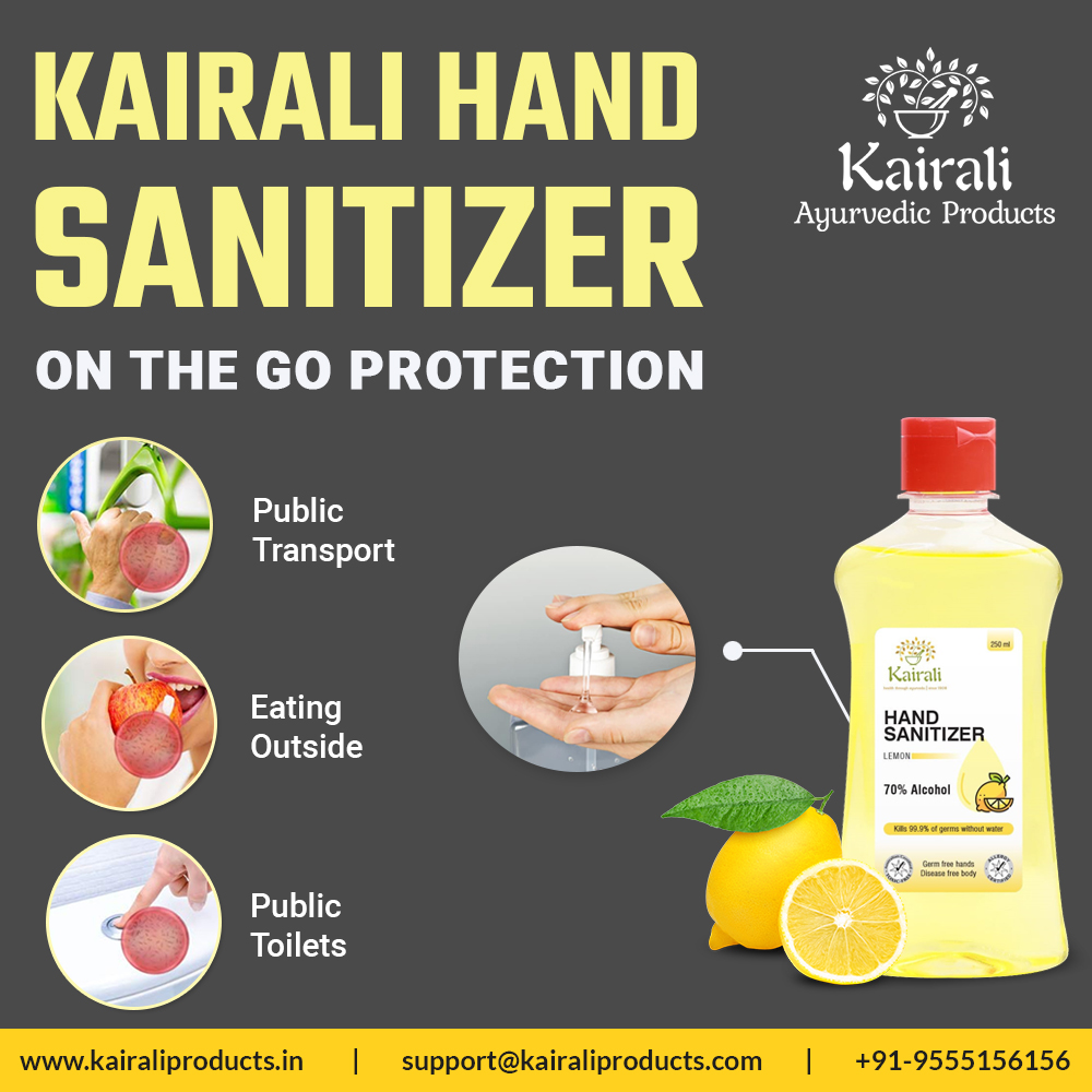 Kairali Hand Sanitizer – Stop the spread of infections