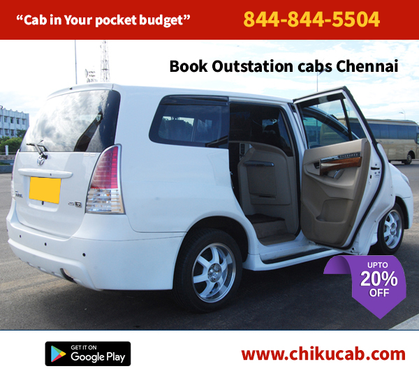 Best rates for Taxi Service in Chennai.
