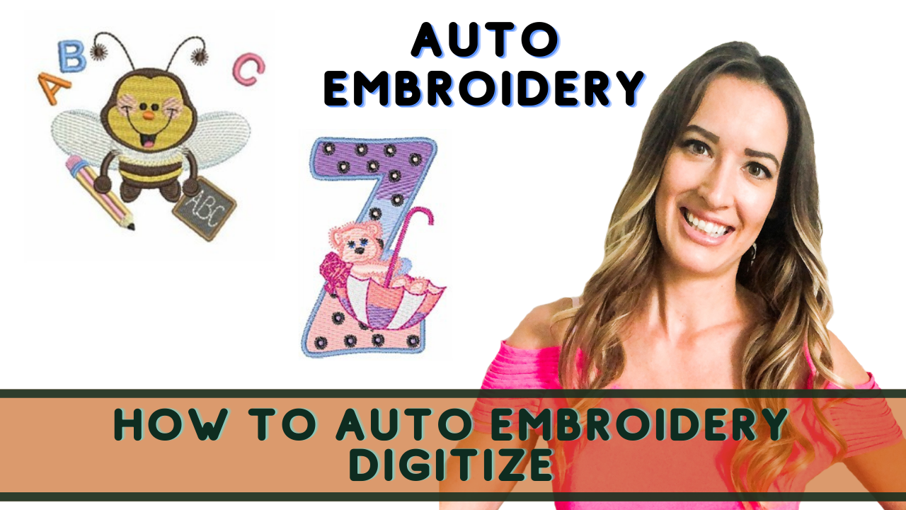 How to auto digitizing embroidery | wilcom software