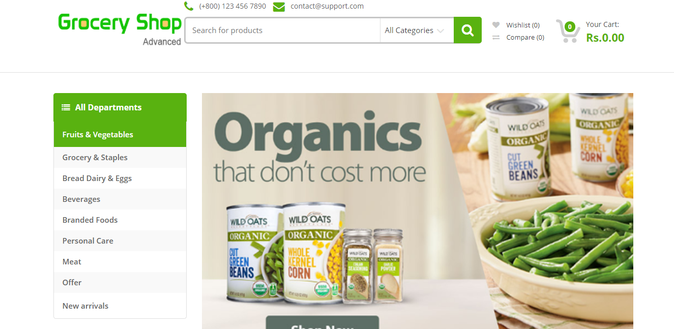 Grow your business now with Advanced Grocery Store Script , hurry up !!