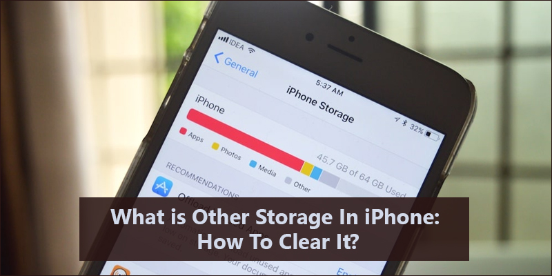 What Is Other Storage In IPhone: How To Clear It?