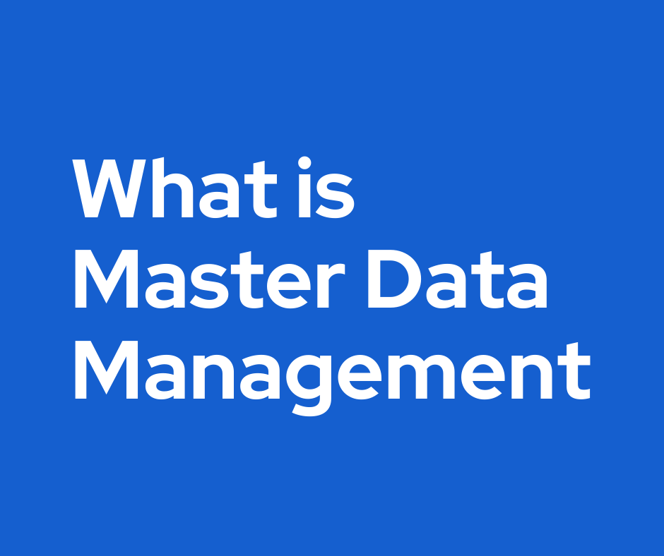 What is Master Data Management Zupyak