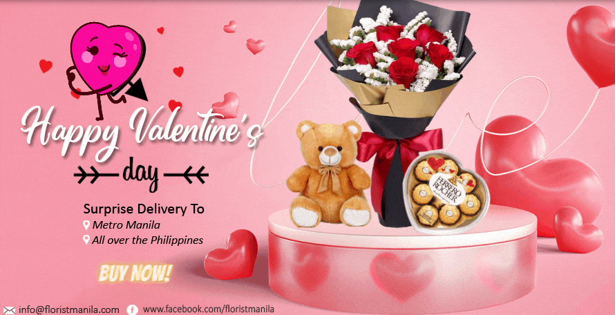 Send Valentine's Day Gifts To Philippines – Chocolates And Flowers For Valentine