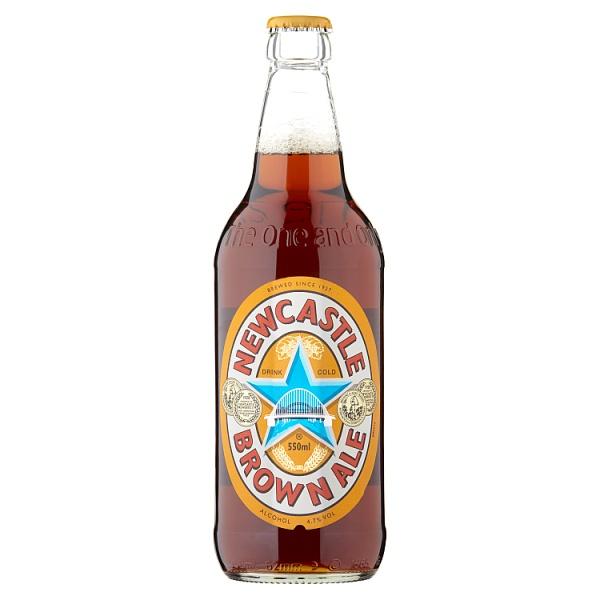 Newcastle Brown Ale 550ml Bottle, Case of 12