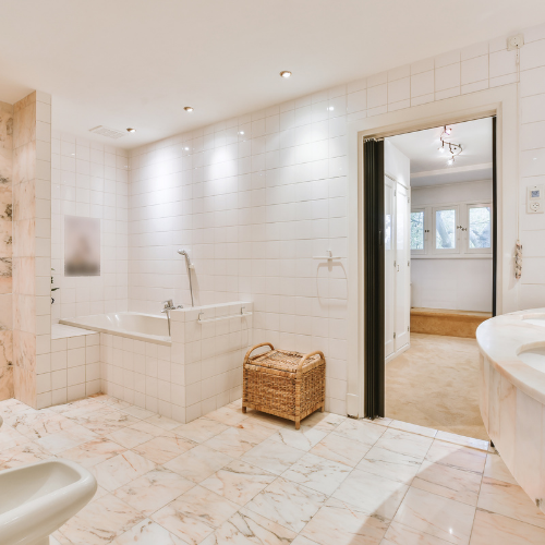 Tiles with Marble, Granite, or Quartz Countertops for Bathroom Makeovers in Allentown, PA