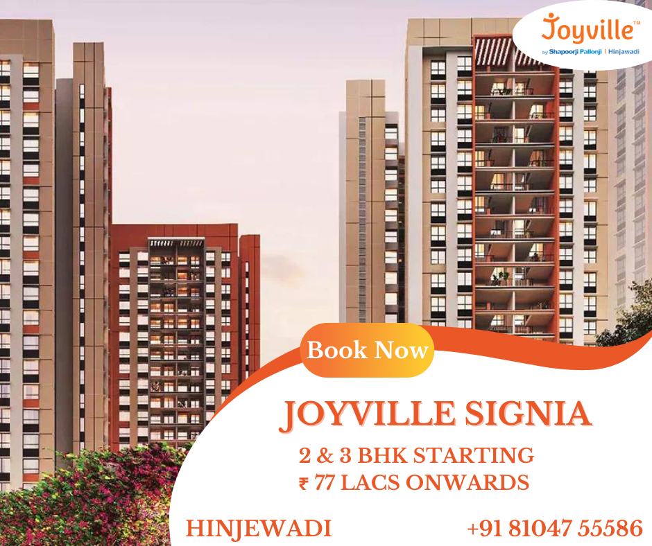 A Feel Good or Large Family Home In A Great Outstanding Location Shapoorji Joyville Hinjewadi