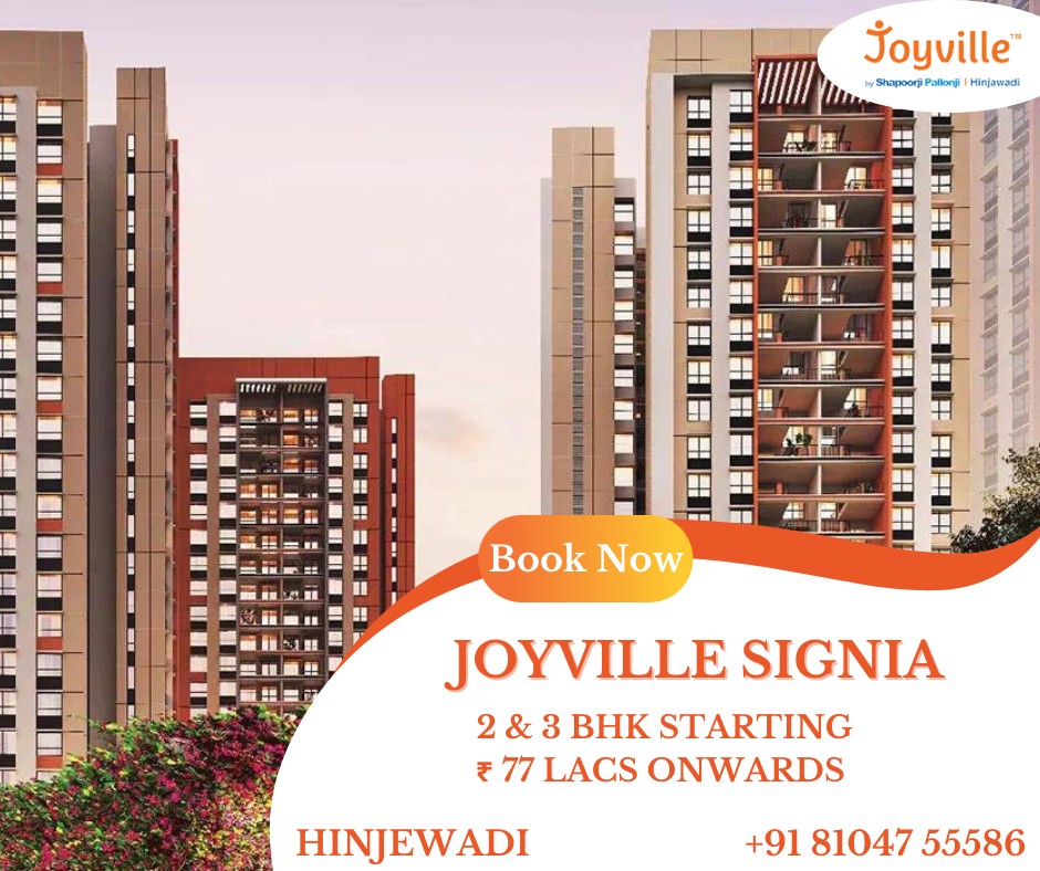 A Feel Good  or  Large Family Home In A Great Outstanding Location Shapoorji Joyville Hinjewadi