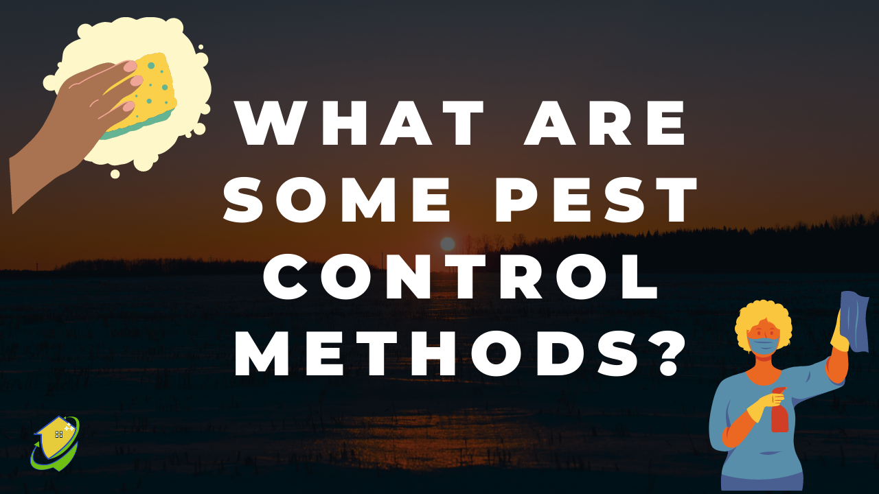 What are some pest control methods?
