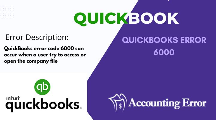 How to Resolve QuickBooks Error 6000? - Easy Steps to Fix