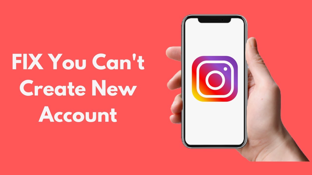 can't create instagram account