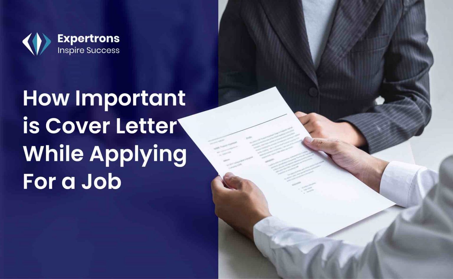 How important is cover letter while applying for a job
