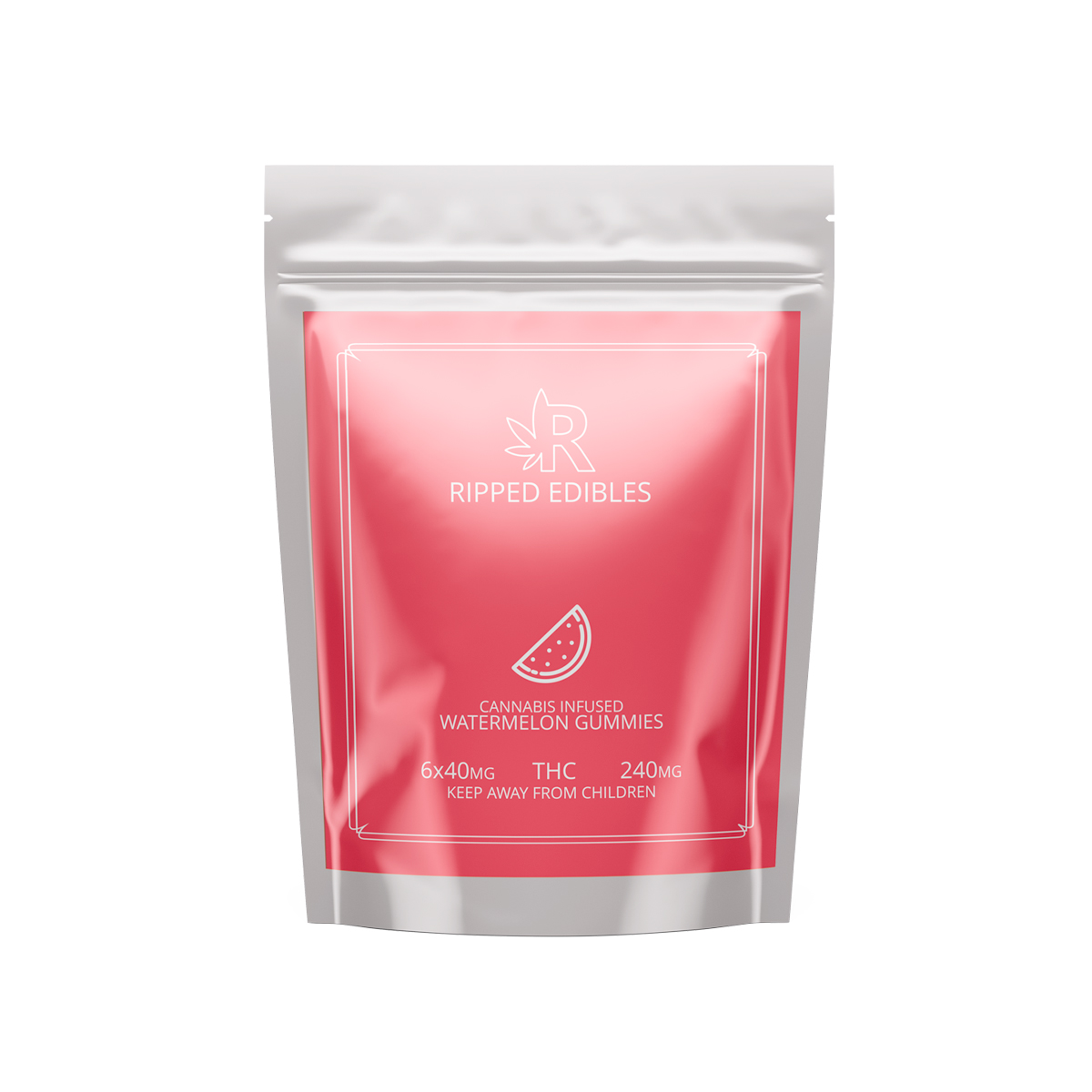 RIPPED EDIBLES - WATERMELONS - 240MG THC
