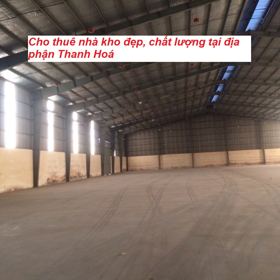 Tổng hợp các dự án cho thuê kho mới tại Thanh hoá