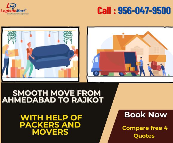 Senior Shifting with Packers and Movers from Ahmedabad to Rajkot? 4 Costs to Look!