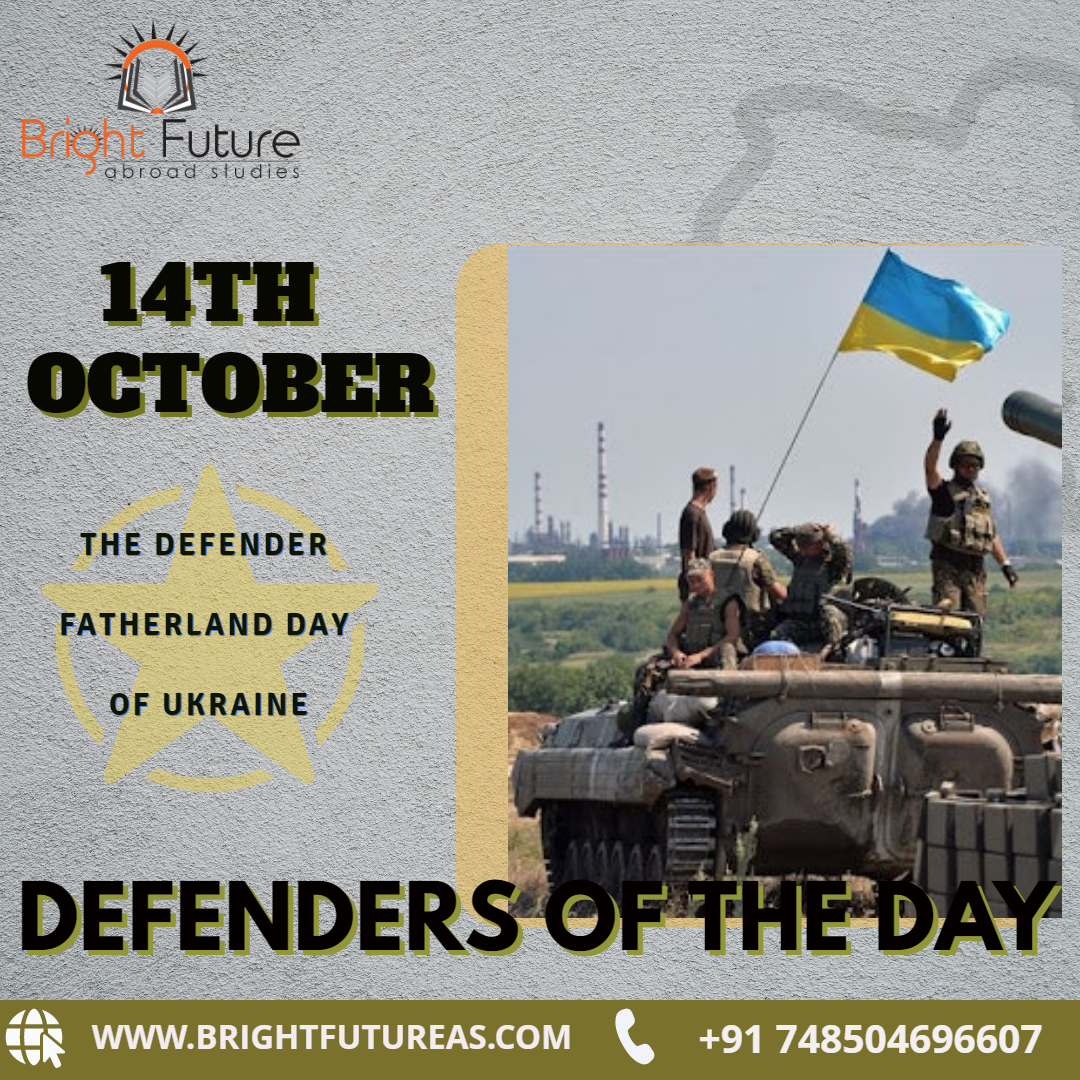 NATIONAL HOLIDAY DEFENDER OF THE DAY IN UKRAINE