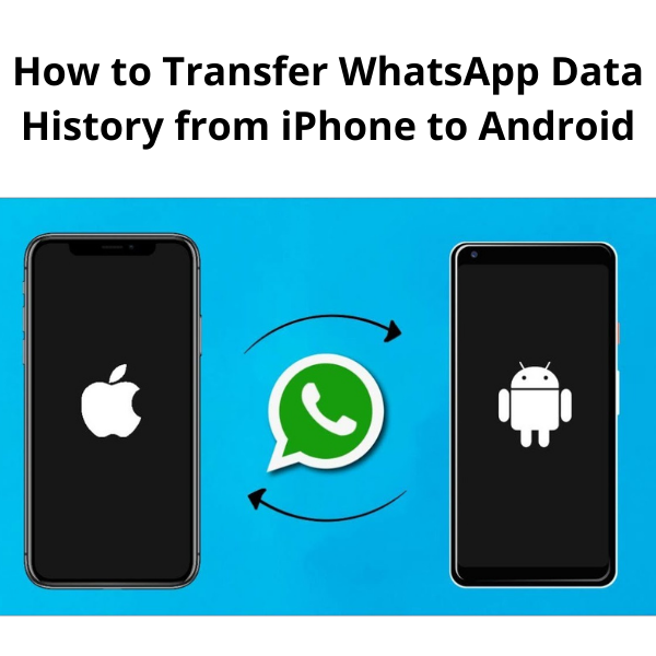 How to Transfer WhatsApp Data History from iPhone to Android